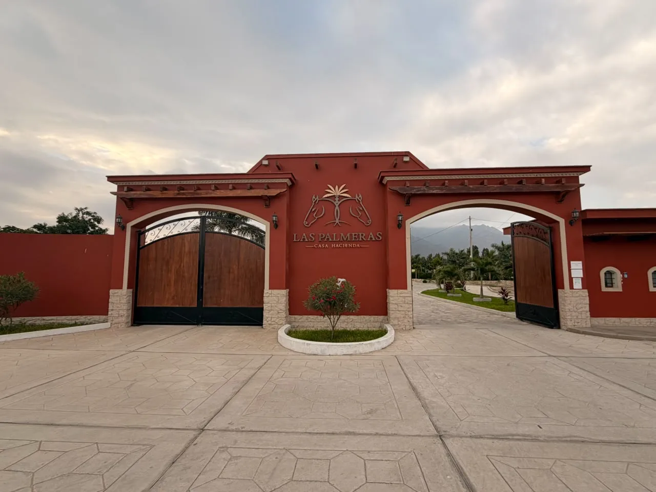 Vista de la Hacienda